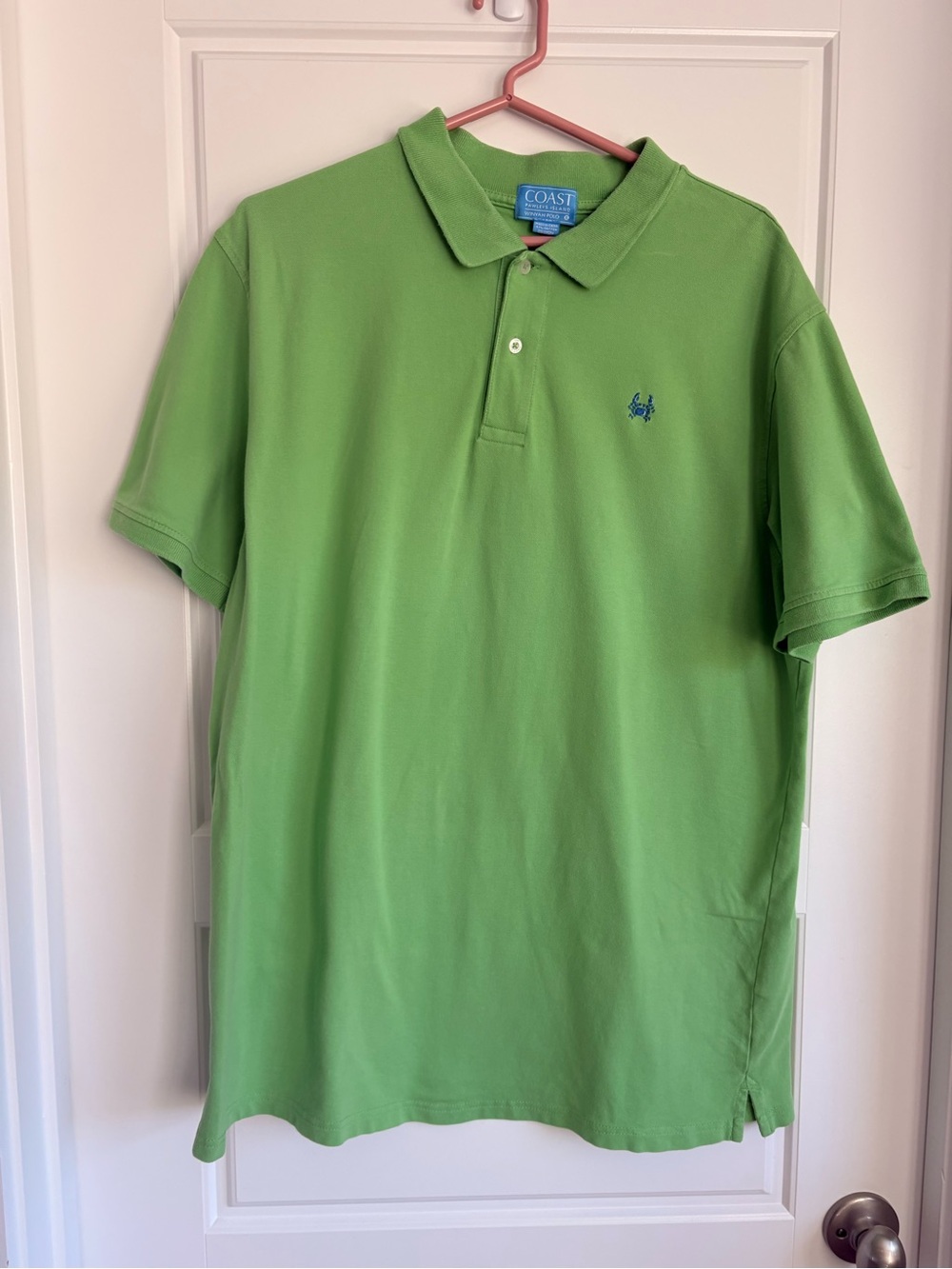 Men’s Coast Pawleys Island brand Green Polo Shirt